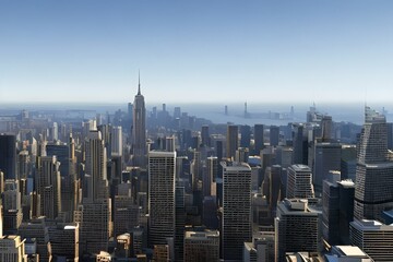 city skyline,city, skyline, skyscraper, building, manhattan, new york, architecture, new, cityscape, downtown, view, sky, urban, york, aerial, buildings business, empire state building