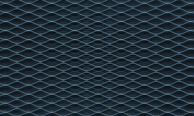 Tile and fabric pattern in blue color, background wallpaper