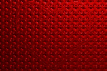Background wallpaper made of 3d red heart shapes