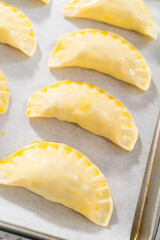 Breakfast Empanadas With Eggs and Sweet Potato