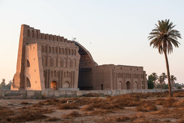 Ctesiphon, Iraq - Ktesifon Palace or Tak-ı Kisra - Taq Kasra, Ctesiphon or Salman Pak was an...