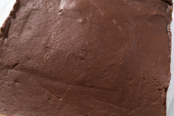 Homemade plain fudge