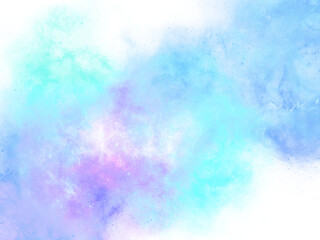 Fototapeta na wymiar gradient cloud nebula galaxy colorful shape element