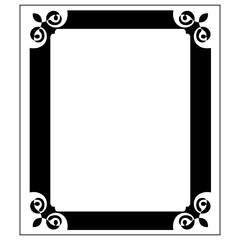 frame vector, icon, symbol, logo, clipart, isolated. vector illustration. vector illustration isolated on white background.