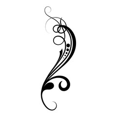 flourish vector, icon, symbol, logo, clipart, isolated. vector illustration. vector illustration isolated on white background.