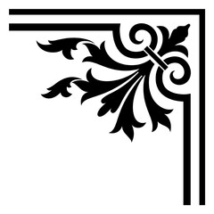 corner vector, icon, symbol, logo, clipart, isolated. vector illustration. vector illustration isolated on white background.