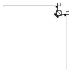 corner vector, icon, symbol, logo, clipart, isolated. vector illustration. vector illustration isolated on white background.