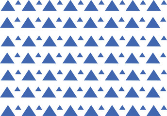 vector abstract pattern simple triangle blue and white tribal ethnic traditional design for background ikat argyle gingham made in traditional textile center in India