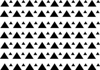 vector abstract pattern simple triangle black and white ethnic traditional tribal design for background ikat argyle gingham made in traditional textile center in India