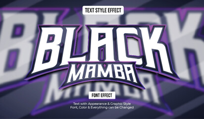 Gaming esport style text effect, Editable text effect  © Pickypicks