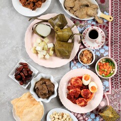 Ketupat Lebaran Set, Full Package Menu Served during Lebaran Eid