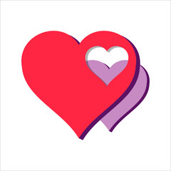 Pink and Purple Valentine's Day Decoration