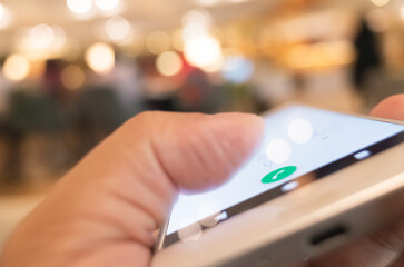 using cellphone to dial