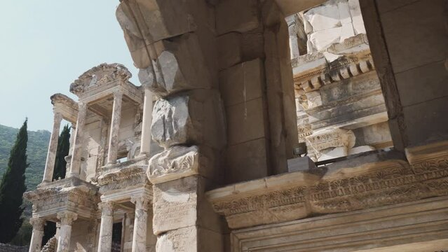 The Gate of Augustus and the Library of Celsus, Ephesus