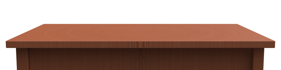 Wood table top 3D 