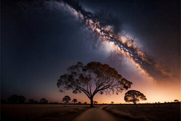 Obraz na płótnie Canvas Wollemi Night Skies The Beauty of the Milky Way