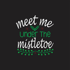 meet me under the mistletoe