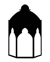 Islamic lantern decoration 