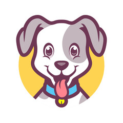 Dog Cartoon Vector Mascot Design