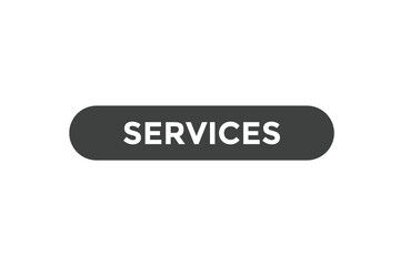 Services button web banner templates. Vector Illustration
