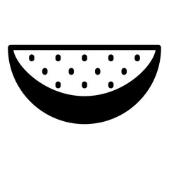 watermelon icon illustration