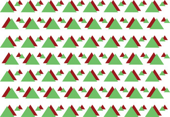 vector geometric striped fabric abstract pattern simple triangle red and green tribal ethnic traditional design for ikat background argyle gingham 