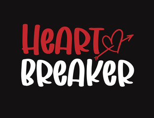 Valentines day, typography t-shirt design, vector