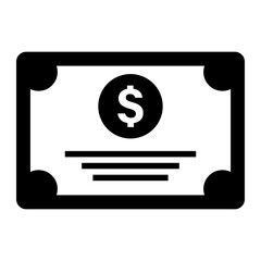 Government and corporate bond icon. Vector.