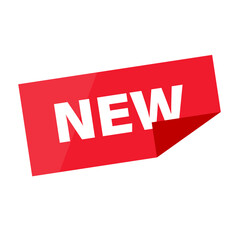 Modern NEW seal icon. Latest news and new product.NEW label. Vector.