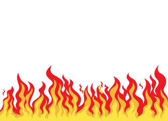fire vector background for design use