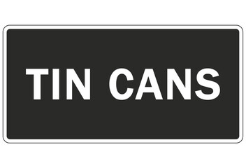  Recycle sign and labels metal, cans, aluminum  recycling tin cans