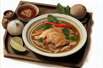 Fresh Thai Sai Oua food
