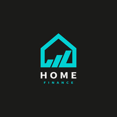 home finance logo design for mortgage investment logo 2