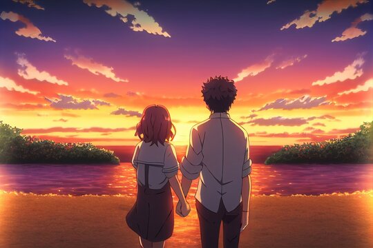 Anime Couple Holding Hands by nhiluu97 on DeviantArt