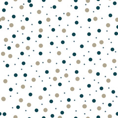 Seamless pattern with small circles. Vector file for designs.