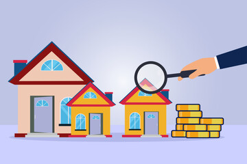 Finding the right real estate, house or new home
