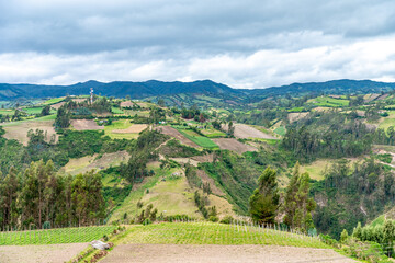 Obraz premium nature in the mountain landscape of Colombia