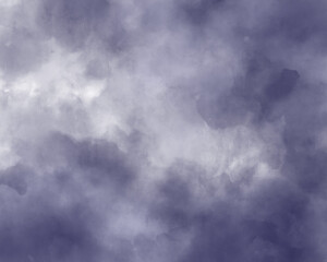 曇り空のイラスト　背景