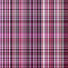 Viva magenta tartan seamless pattern. Gingham plaid kitchen cloth in color of the year 2023. Gingham all over print. 