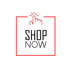 shop now button on white background	