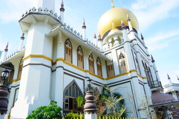 Sultan Mosque at Arab Street in Singapore - シンガポール アラブストリート...