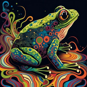 Mystical frog 