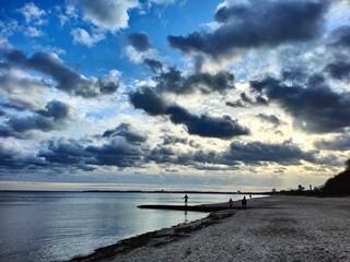 Obraz premium sunset over the sea