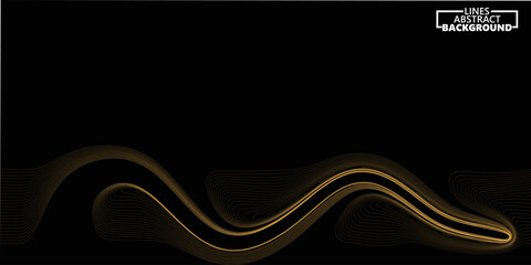 Black Gold Elegant Background