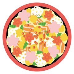 春のちらし寿司