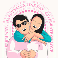 couple romance relationship illustration vector