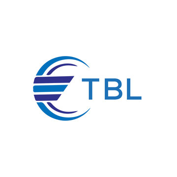 TBL letter logo. TBL blue image on white background. TBL vector logo design for entrepreneur and business. TBL best icon.	
