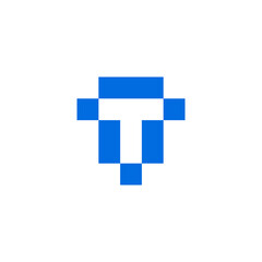 Letter T logo icon design template elements Vector eps