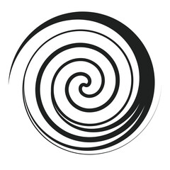 Cicular spin icon vector illustration 