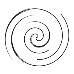 Cicular spin icon vector illustration 